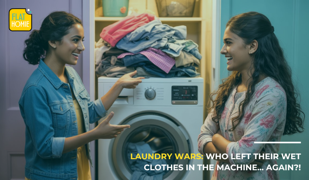 Laundry Wars: Who Left Their Wet Clothes in the Machine… Again?! 👕😤